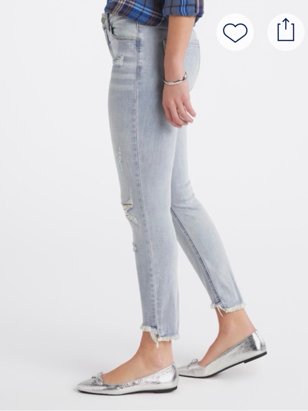 Studio Blue Aranza Skinny Cropped Blue Women’s Jeans Stitch Fix Size 27